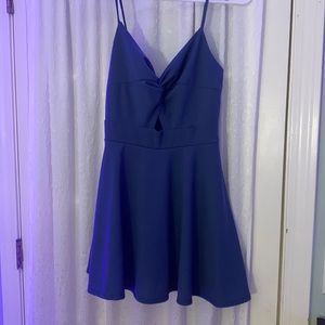 blue romper with skirt from windsor size medium